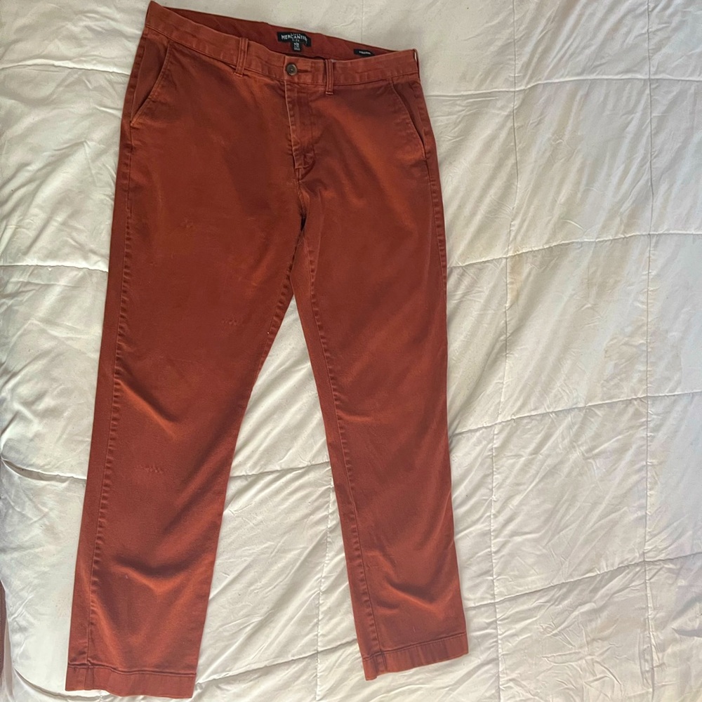 J. CREW MERCANTILE FLEX: Men’s Straight Leg Pants